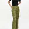 Green Leopard Betzy Jeans