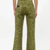 Green Leopard Betzy Jeans
