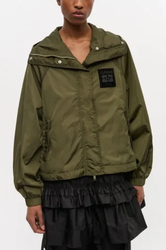 Green Nylon Jacket