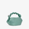 Green Rhinestone Mini Bou Bag