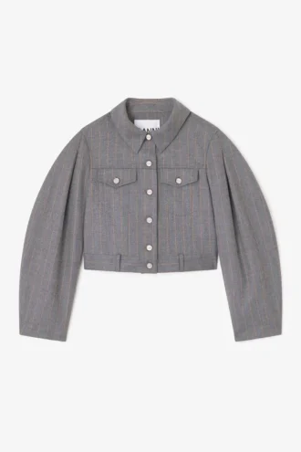 Grey Stripe Jacket