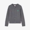 Grey Wool Mix Cardigan