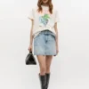 Ivory Grapes Print T-shirt