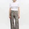 Izey Jeans in Leopard Print