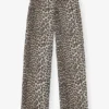 Izey Jeans in Leopard Print