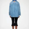 Jacket in Patchwork Denim