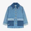 Jacket in Patchwork Denim