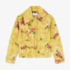 Jacket in Printed Denim
