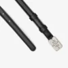 Kat Belt Small in Black Patent