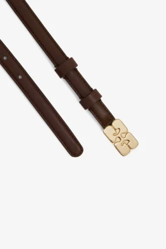 Kat Small Belt in Brown