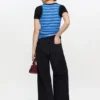 Lari Jeans in Black Rigid Denim