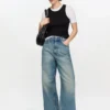 Lari Jeans in Tint Rigid Denim