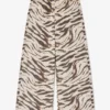 Lari Wide Jeans in Zebra Denim