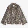 Leopard Denim Jacket