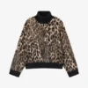 Leopard High-neck Sweater