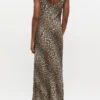 Leopard Print Maxi Dress