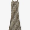 Leopard Print Maxi Dress