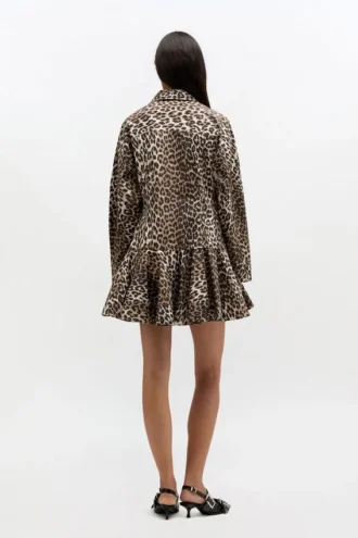 Leopard Shirt Dress
