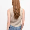 Leopard Tie String Vest