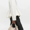 Light Grey Mini Hobo Bag