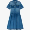 Light Washed Denim Dress