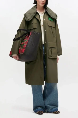 Long Coat in Green