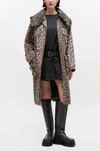 Long Coat in Leopard