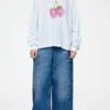Long-sleeve T-shirt with Raspberries