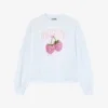 Long-sleeve T-shirt with Raspberries
