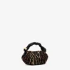 Metallic Cloque Mini Bou Bag