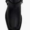 Mid Shaft Biker Boot in Black