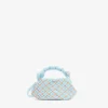 Mini Bou Bag in Braided Blue