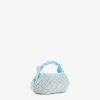 Mini Bou Bag in Braided Blue