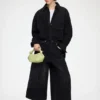 Mini Bou Bag in Green Ostrich