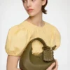 Mini Hobo Bag in Green