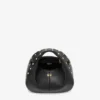 Mini Hobo Bag Studs in Black