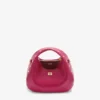 Mini Hobo Bag Studs in Red
