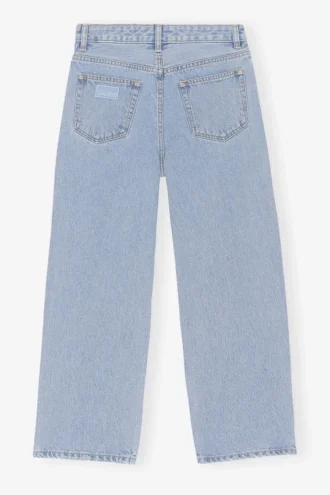Misy Cropped Jeans in Rigid Denim