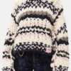 Multicolor Hand-Knit Sweater