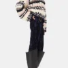 Multicolor Hand-Knit Sweater