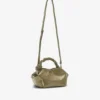 Olive Green Patent Small Bou Bag