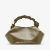 Olive Green Patent Small Bou Bag