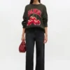 Oversized Graphic Sweater