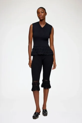 Pants in Cotton Crochet