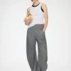Pants in Grey Wool Melange