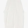 Pants in White Cotton