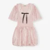 Pink Check Smock Dress
