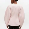 Pink Wool Blazer