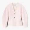 Pink Wool Blazer