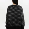 Polka Brushed Sweater